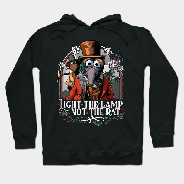 Muppet Christmas Carol - Gonzo & Rizzo Hoodie by RetroReview